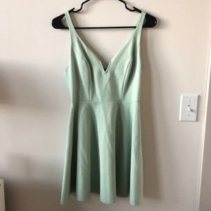 Urban Outfitters mint green fit and flare